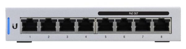 Switch UBNT US-8-60W UNIFI US-8-60W, 8 port, 10/100/1000 Mbps - imagine 3