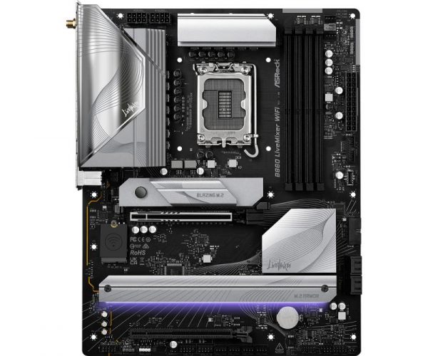 Placa de Baza ASROCK B860 LIVEMIXER WIFI LGA1851 - imagine 10