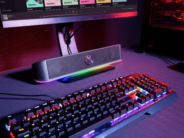 Soundbar Trust GXT 619 Thorne RGB, 12W, USB, negru - imagine 14