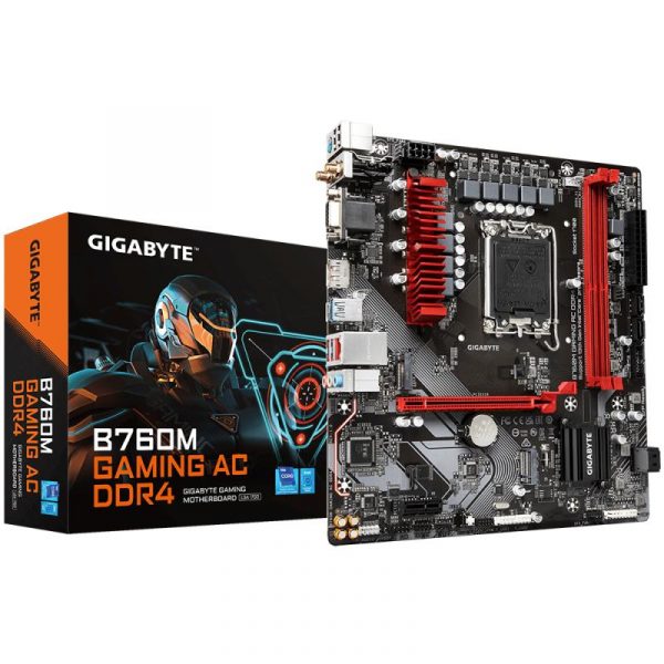 Placa de baza GIGABYTE B760M GAMING AC DDR4, LGA 1700 - imagine 7