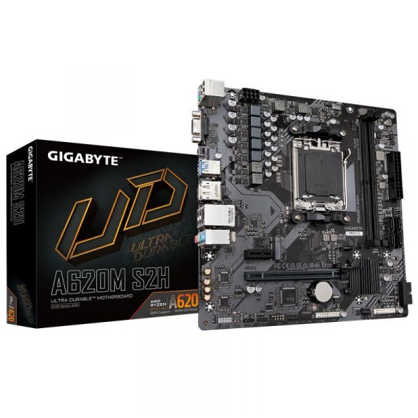 Placa de baza Gigabyte A620M S2H AM5 - imagine 5