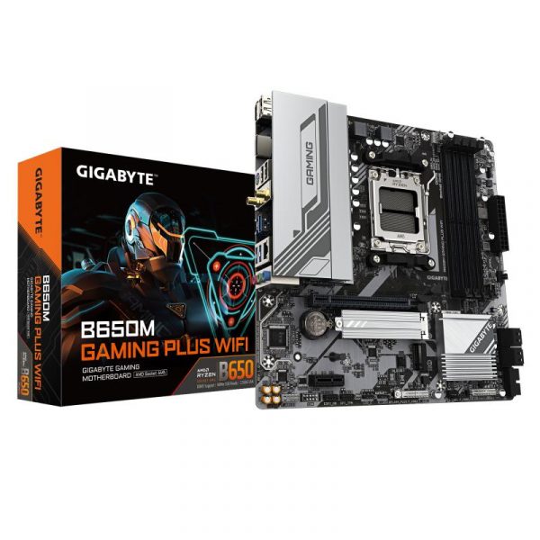 Placa de Baza GIGABYTE B650M GAMING PLUS WIFI AM5, 4x - imagine 3