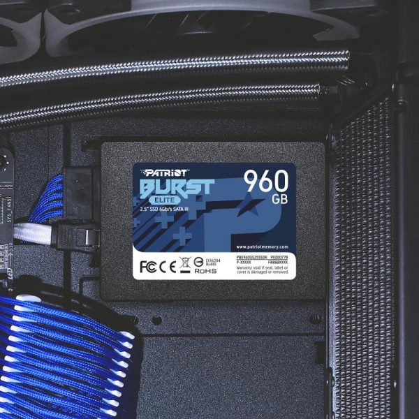 SSD Patriot Burst Elite, 960GB, SATA III - imagine 7