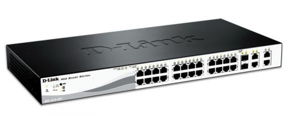 Switch D-Link DES-1210-28P, 24 port, 10/100 Mbps - imagine 4