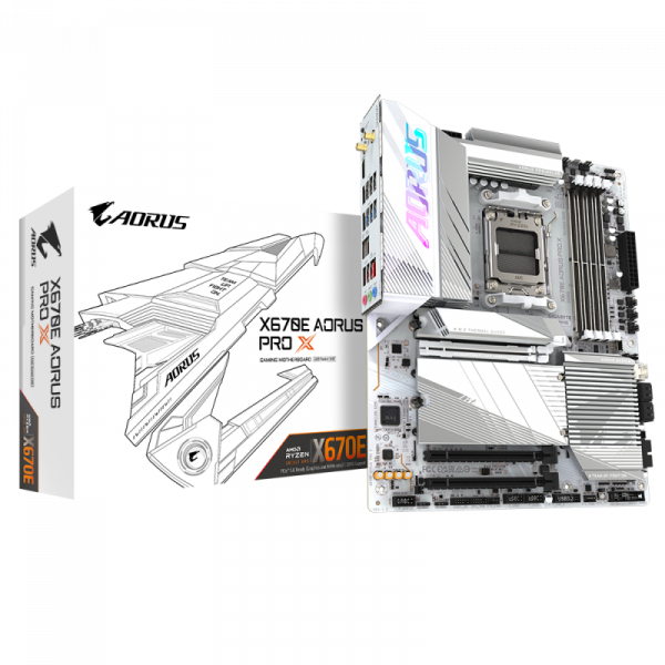 Placa de baza GIGABYTE X670E AORUS PRO X AM5 - imagine 7