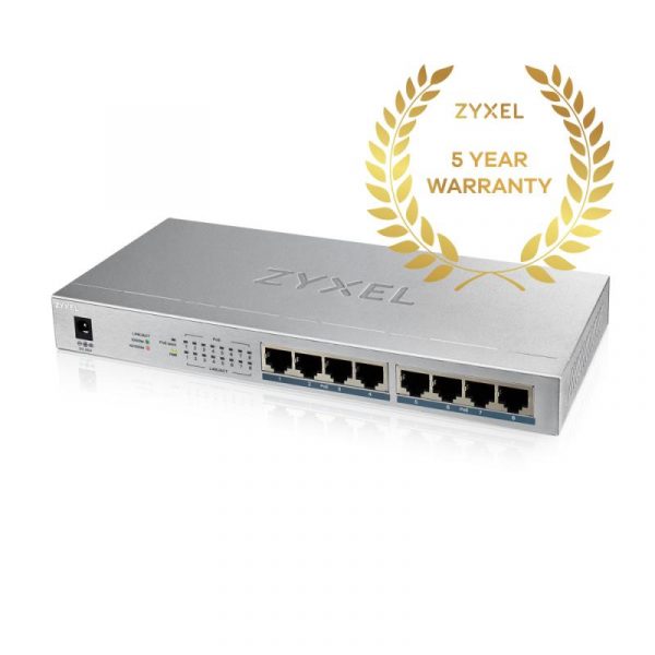 Switch Zyxel GS1008-HP, 8 Port, 10/100/1000 Mbps - imagine 9
