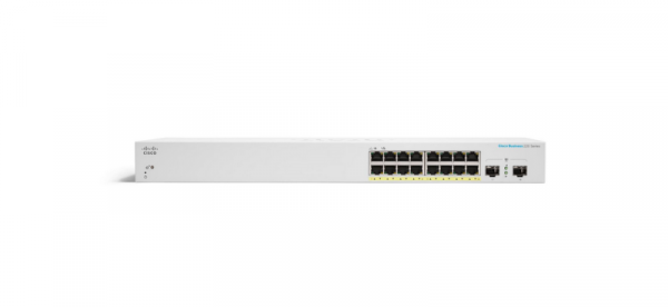 Switch  CISCO CBS220-16T-2G, 16 PORTURI 10/100/1000, 2 x SFP, - imagine 3