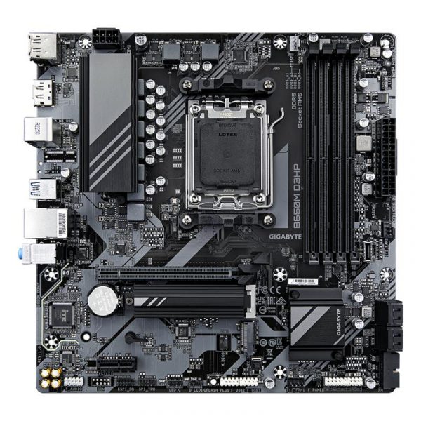 Placa de baza GIGABYTE B650M D3HP AMD B650 AM5 - imagine 8