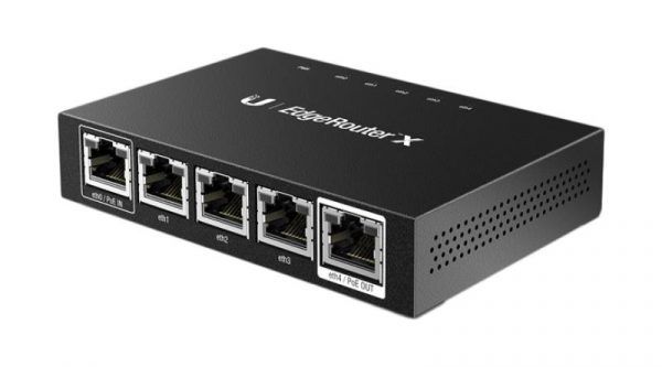 Ubiquiti EdgeRouter ER-X, 5x Gigabit LAN, 1 x 24V Passive - imagine 4