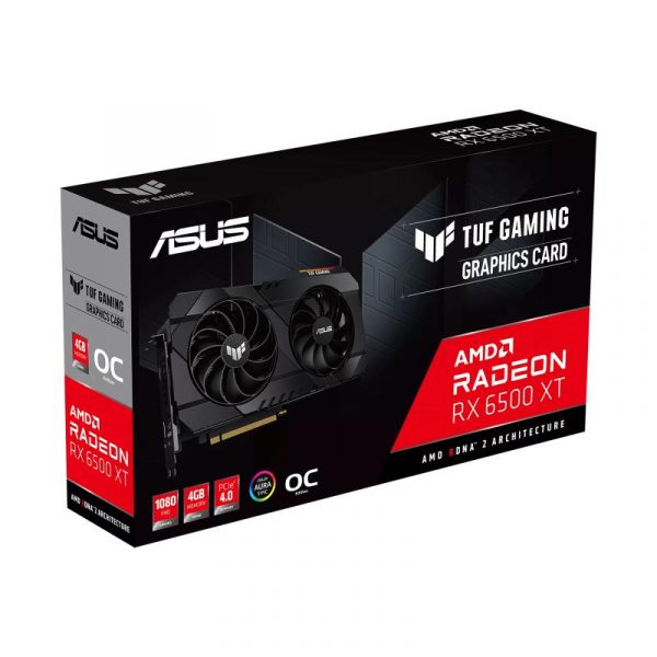 Placa video ASUS Radeon RX 6500 XT TUF Gaming O4G - imagine 12