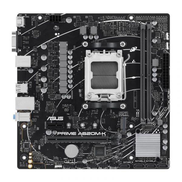 Placa de baza ASUS PRIME A620M-K AM5 - imagine 6