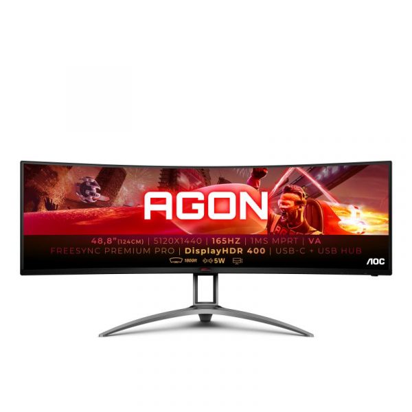 Monitor AOC 48.8" AG493UCX2 - imagine 4