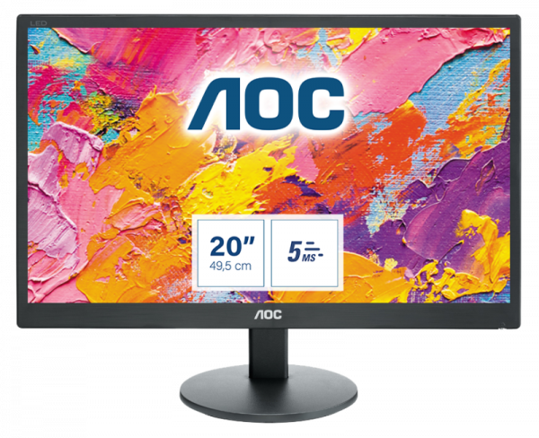 Monitor AOC 19.5" E2070SWN - imagine 3