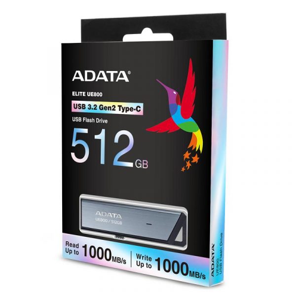 Memorie USB Flash Drive Adata 512GB, UE800, USB Type-C, Black - imagine 9