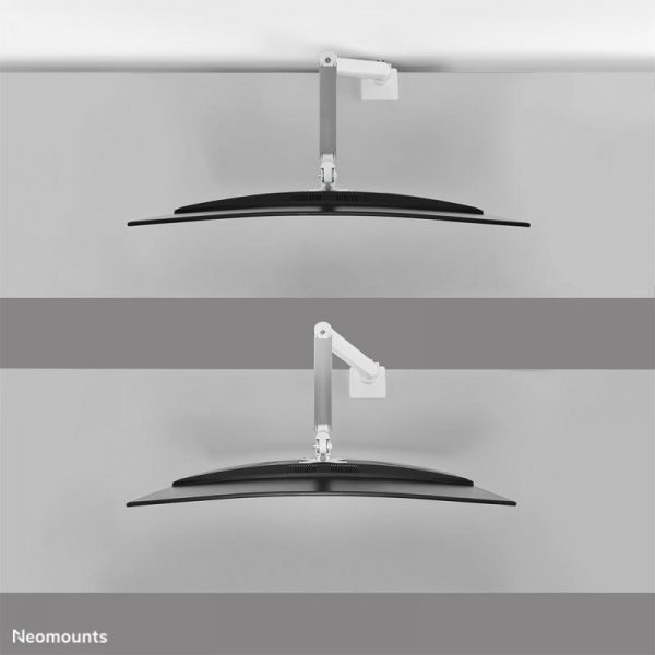 Brat monitor pentru ecrane curbate Neomounts DS70PLUS-450WH1; pentru display-uri cu - imagine 12