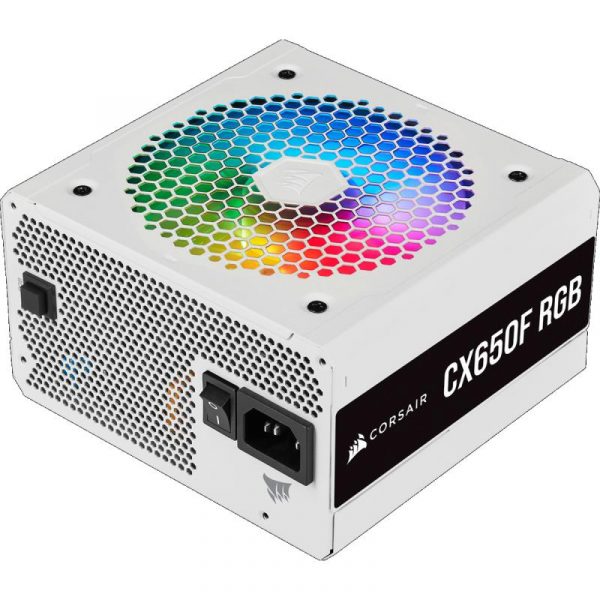 Sursa Corsair CX650F RGB White 80+ Bronze, 650W - imagine 10