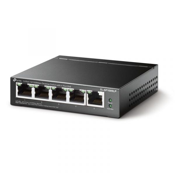 Switch TP-LINK TL-SF1005LP, 5 Port, 10/100 Mbps - imagine 5