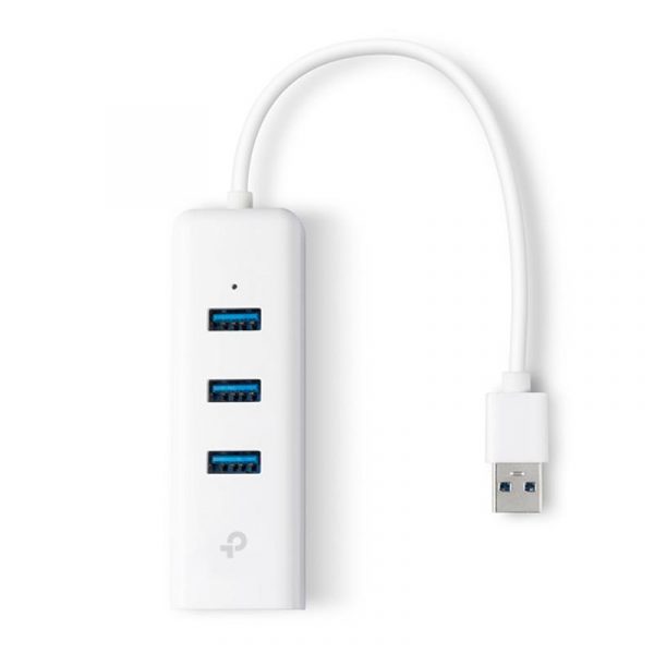 TP-Link USB 3.0 UE330 2 în 1- Adaptor Gigabit Ethernet - imagine 3