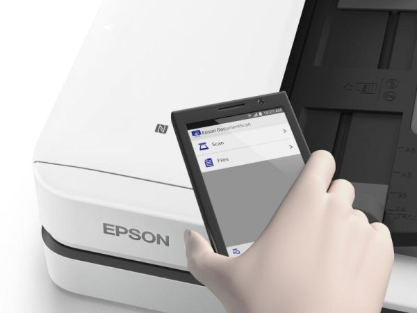 Scanner Epson DS-1660W, dimensiune A4, tip flatbed, viteza scanare: 25 - imagine 5
