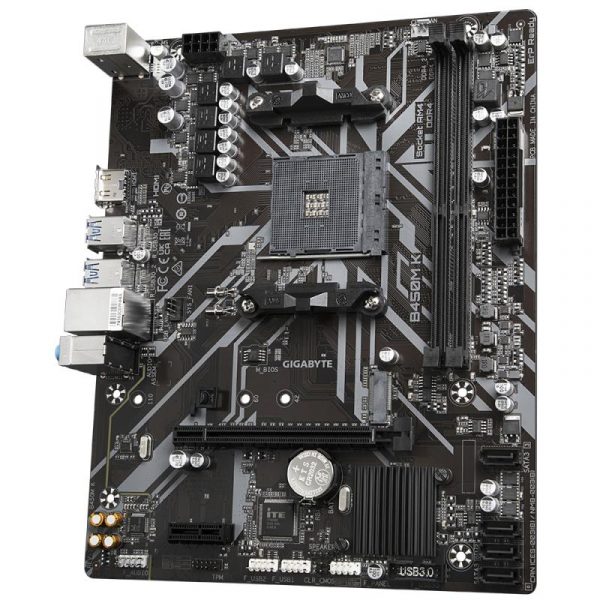 Placa de baza Gigabyte B450M K DDR4 AM4 - imagine 10