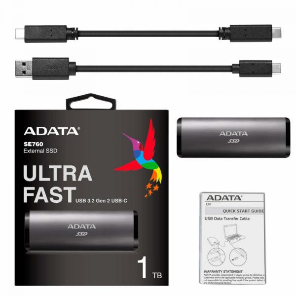 SSD Extern Adata SE760  2.5"  1TB  USB - imagine 10