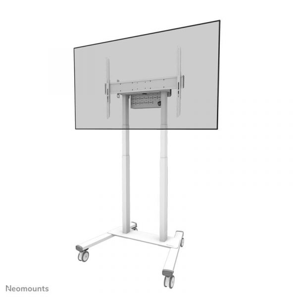 Stand mobil motorizat Neomounts by Newstar, 37"-100", 110 kg, VESA 800x600, alb - imagine 8