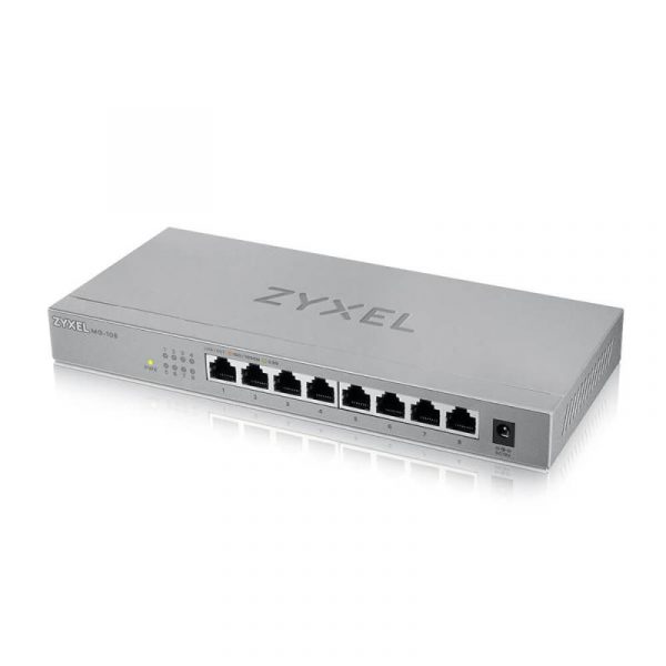 Switch ZyXEL 2.5Gigabit MG-108-ZZ0101F, 8 port, 100/1000/2500 Mbps - imagine 6