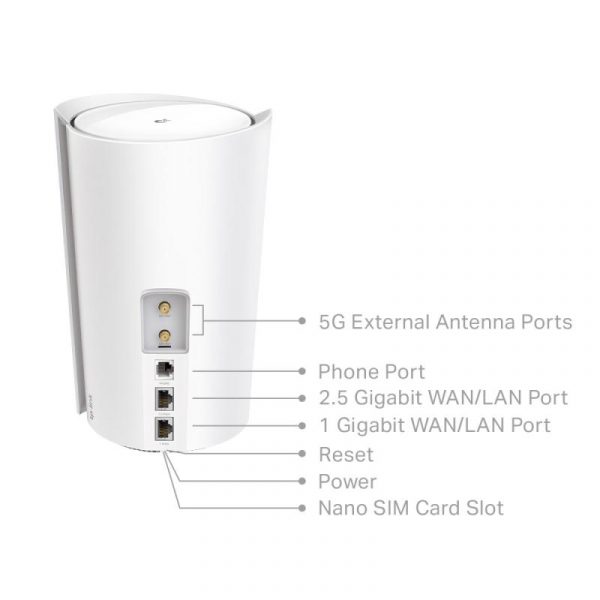 TP-Link AX6000 5G whole home mesh Wi-Fi 6 System, Deco - imagine 7