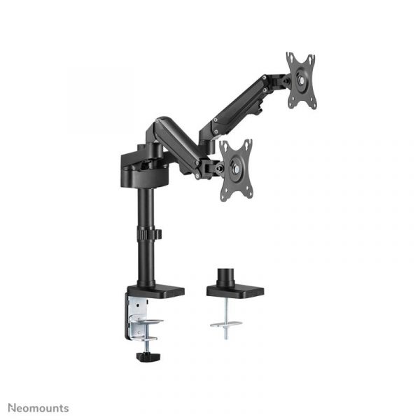 Brat de birou pentru monitor Neomounts, poate sustine 2 monitoare - imagine 12