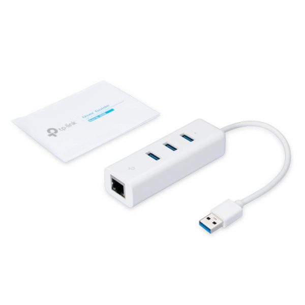 TP-Link USB 3.0 UE330 2 în 1- Adaptor Gigabit Ethernet - imagine 6