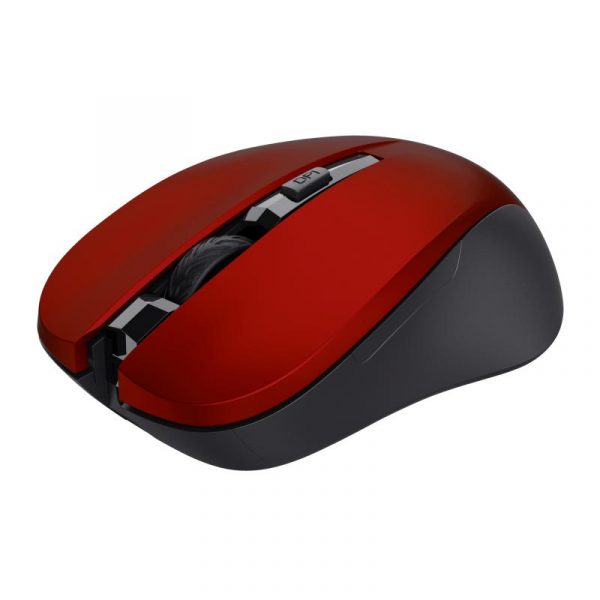 Mouse Trust Mydo Silent Click, Wireless, rosu - imagine 7