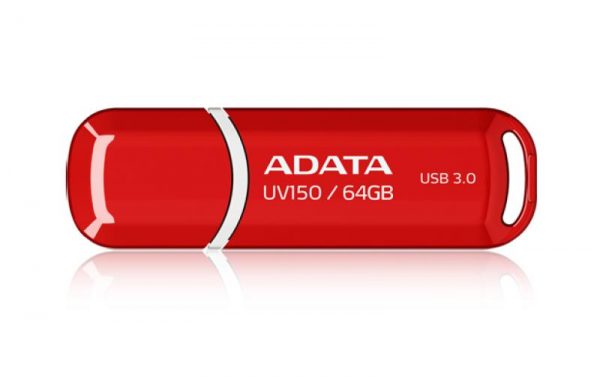 Memorie USB Flash Drive Adata UV150, 64Gb, USB 3.0, rosu - imagine 4