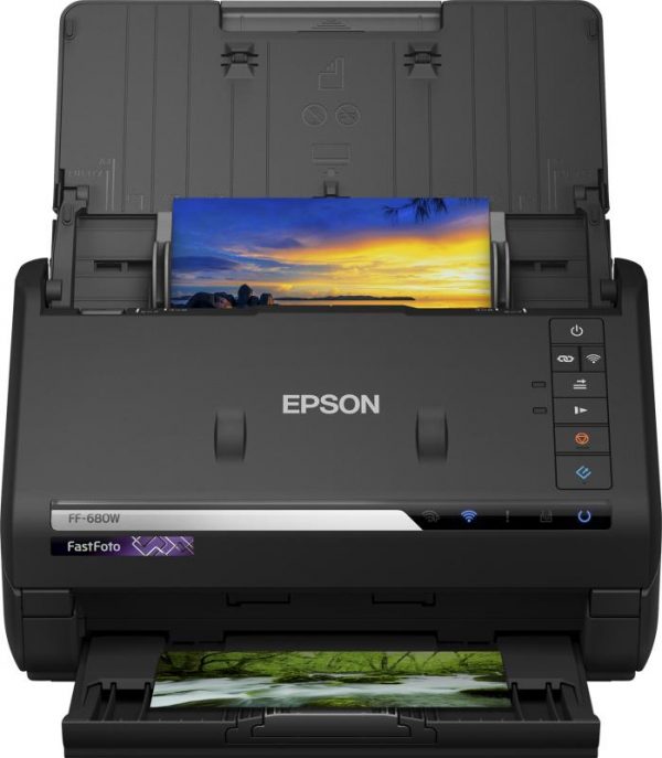Scanner Epson FASTFOTO FF-680W, dimensiune A4, tip sheetfed, viteza scanare: - imagine 5