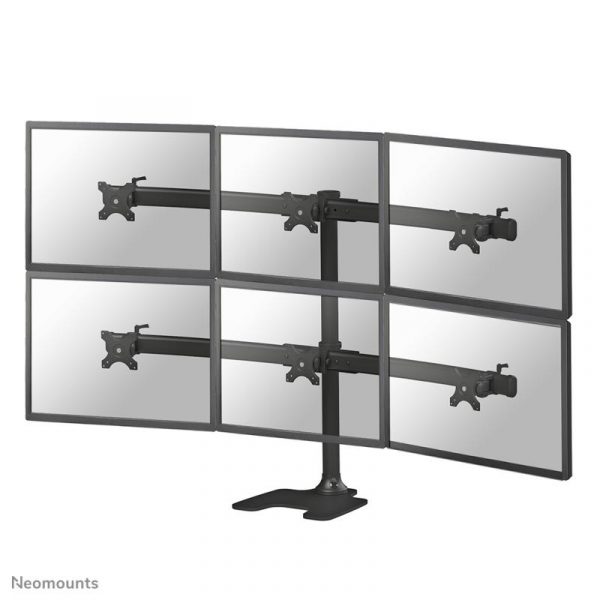 Suport 6 monitoare de birou Neomounts FPMA-D700DD6; pentru display-uri cu - imagine 4