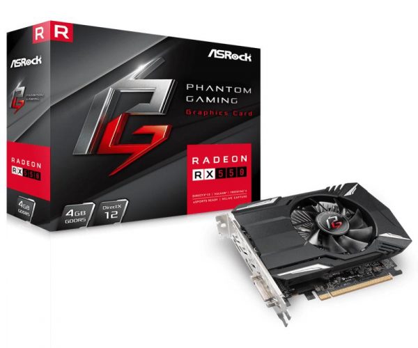 Placa Video ASROCK AMD RADEON PHANTOM GAMING RX550 4GB GDDR5 - imagine 12