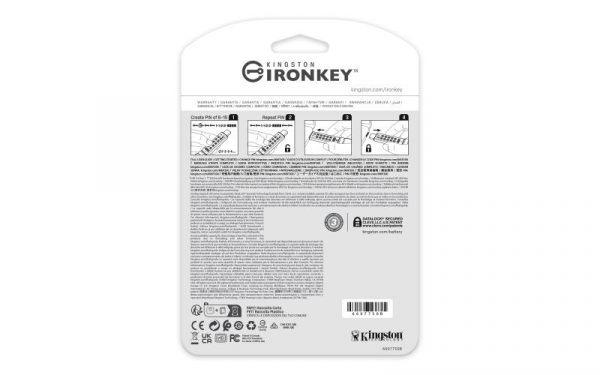 16GB Kingston Ironkey Keypad 200C USB Fl - imagine 9