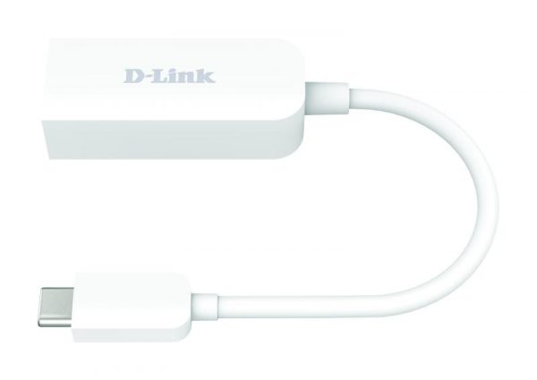 D-link USB-C to 2.5G Ethernet Adapter, DUB-E250; x1 RJ-45 2.5G - imagine 3
