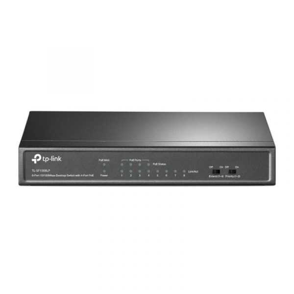 Switch TP-Link TL-SF1008LP, 8 port, 10/100 Mbps - imagine 3