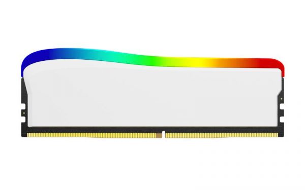 Memorie RAM Kingston Fury Beast White, DIMM, DDR4, 16GB, CL18, - imagine 4