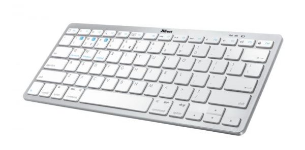 Tastatura Trust Nado, Bluetooth Wireless, alba - imagine 11