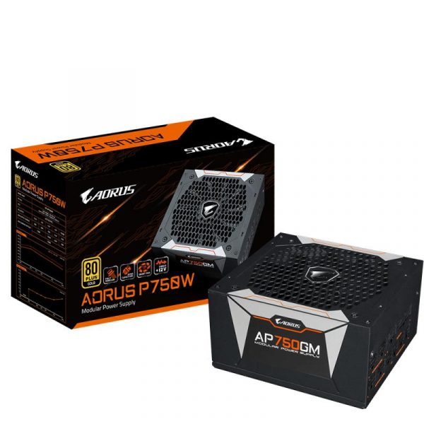 Sursa Gigabyte AORUS, 80 PLUS® Gold, 750W - imagine 9