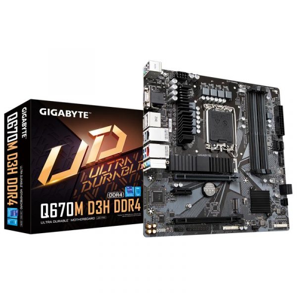 Placa de baza Gigabyte Q670 D3H LGA1700 - imagine 7