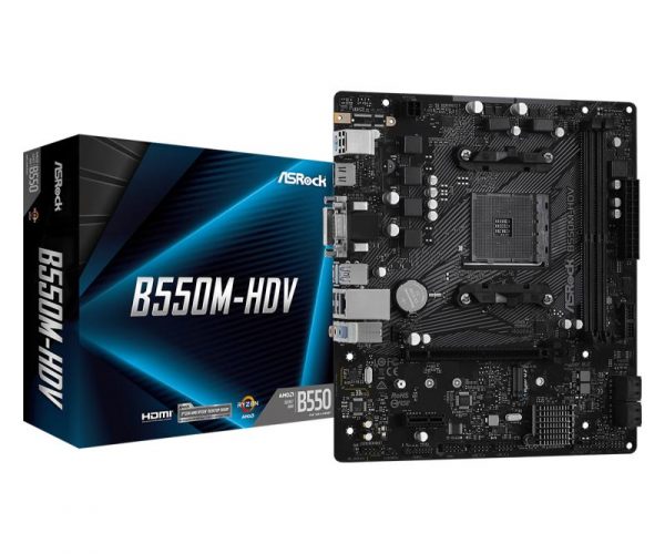 Placa de baza ASRock B550M-HDV, Socket AM4 - imagine 6