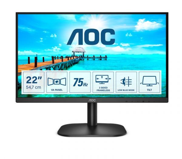 Monitor AOC 21.5" 22B2H/EU - imagine 3