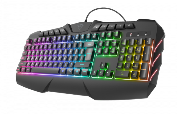 Tastatura Trust GXT 881 ODYSS, semi-mecanica, neagra - imagine 4