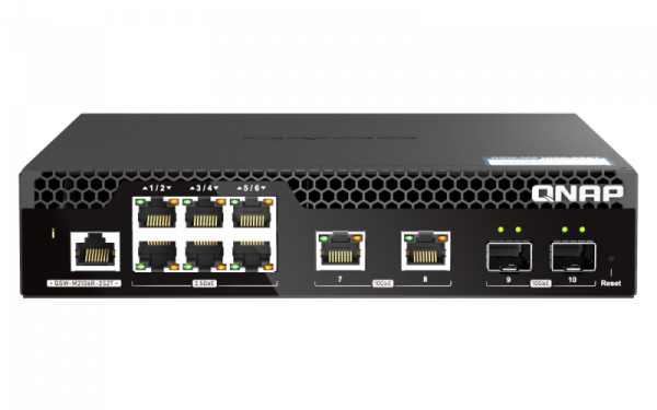 Switch QNAP M2106R CPU Marvell 98DX2528, 6 porturi 2.5Gbps, 2 - imagine 4