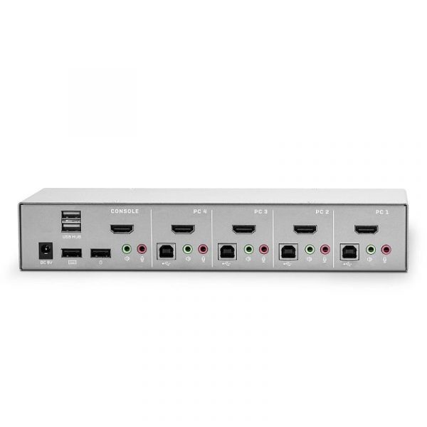 Lindy LY-39308 KVM Switch 4  Port HDMI 3840x2160@60Hz, USB - imagine 8