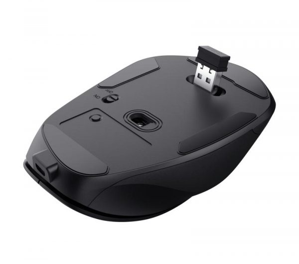Mouse Trust Fyda ergonomic, reincarcabil, wireless RF 2.4GHz, USB2.0, 6 - imagine 11