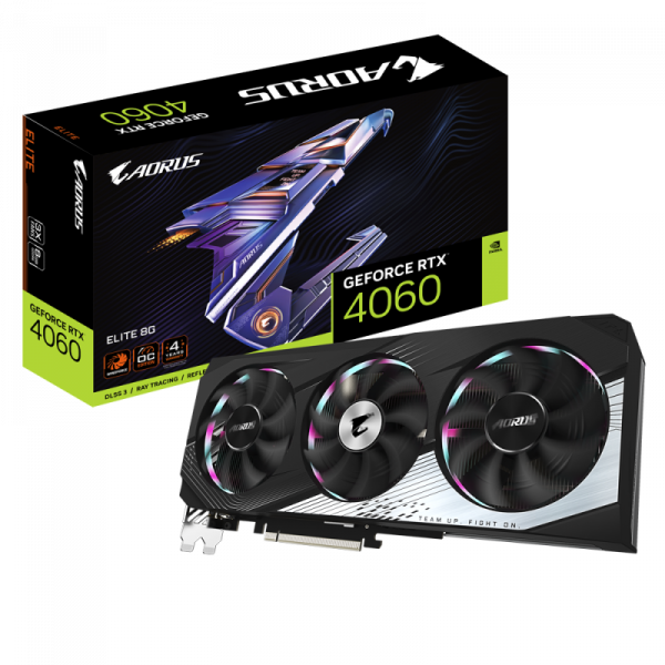 Placa video Gigabyte AORUS GeForce RTX 4060 ELITE OC 8GB, - imagine 6