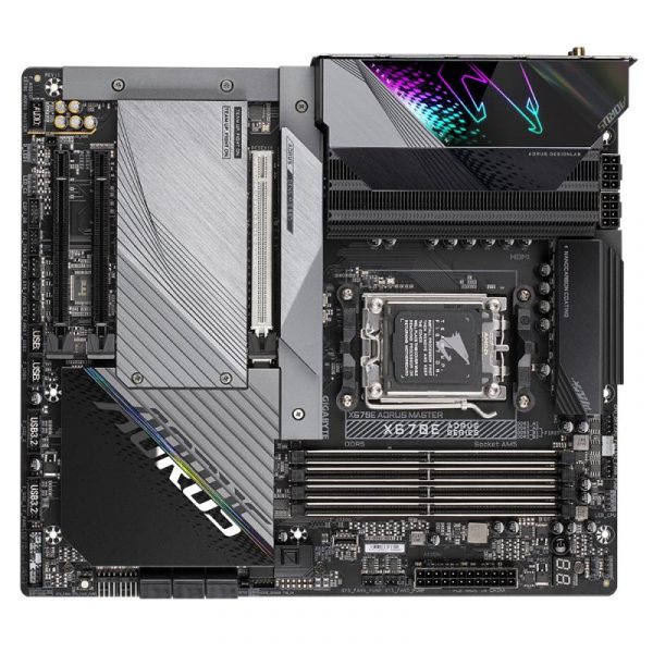 Placa de baza Gigabyte X670E AORUS MASTER AM5 - imagine 12